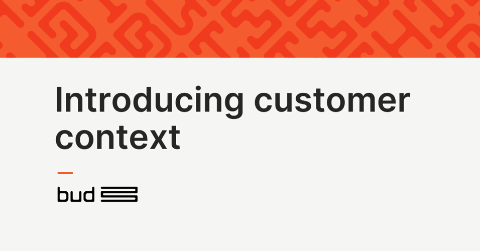 Introducing customer context to your GenAI applications